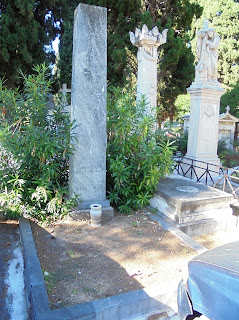 το ταφικό μνημείο του Δημήτρη Μητρόπουλου στο Α΄ Νεκροταφείο των Αθηνών