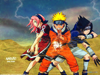 Uzhunaki Naruto, Uchiha Sasuke, and Haruna Sakura