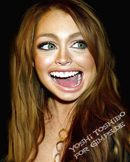 lindsay lohan eyes