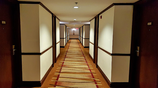 6th floor hallway of Waterfront Mactan Airport Hotel & Casino