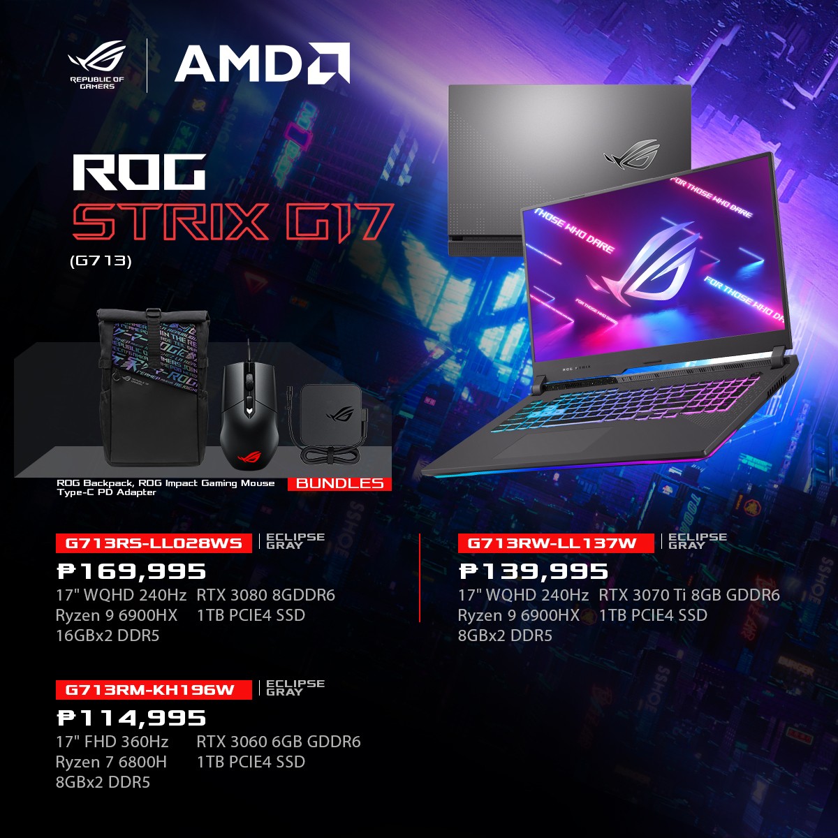 2022 ROG Strix G17 Price and Specs