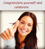 Congratulate yourself