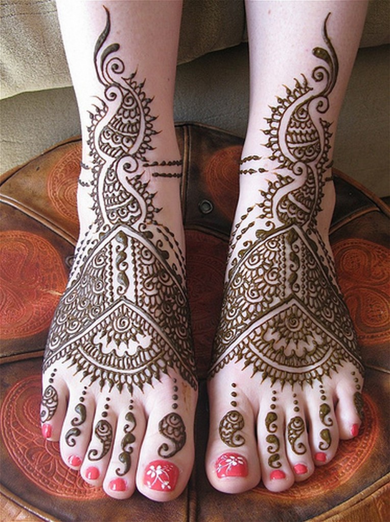 TEXAS Henna  Designs For Feet 