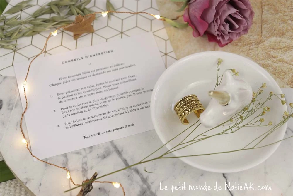 bague Emma & Chloé promo