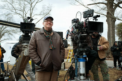 adam mckay set photo anchorman 2