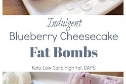 INDULGENT BLUEBERRY CHEESECAKE FAT BOMBS