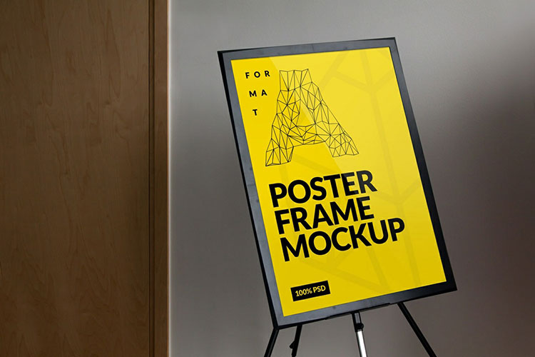 Frame Poster Mockup PSD