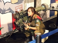 Israeli soldier with Gil type Spike launche