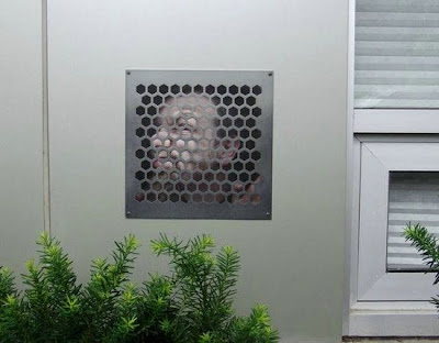 Door stickers to scare your neighbor Seen On www.coolpicturegallery.net