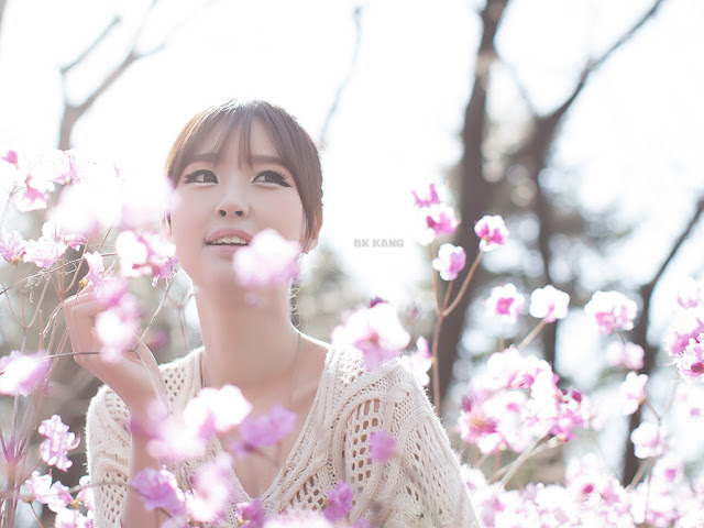 4 Choi Byeol Ha - Outdoor -Very cute asian girl - girlcute4u.blogspot.com