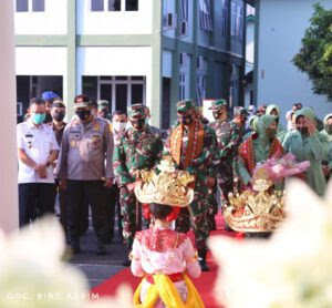 Sekdaprov Fahrizal Sambuat Pangdam II Sriwijaya