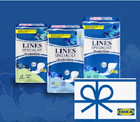 Con Lines Specialist puoi vincere una carta regalo per arredare la tua casa : 20 Card IKEA da 200€