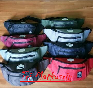 TAS PRIA SELEMPANG WAISTBAG CLASIK TAPAX BANDUNG