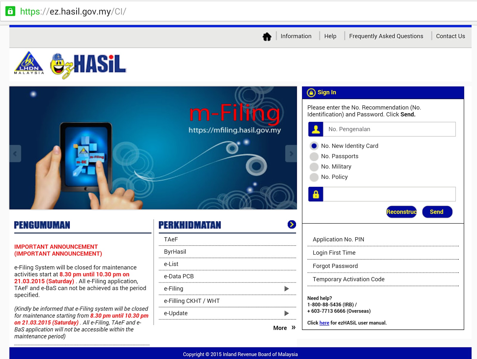 How To Do e-Filing For Income Tax Return In Malaysia ...