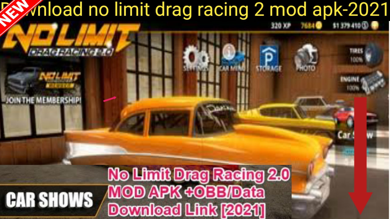 Crack!no limit drag racing 2 mod apk (pro+unlocked+crack) free
