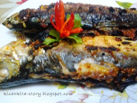 Idayuni: Resepi Ikan Cencaru Sumbat (Bakar) Special