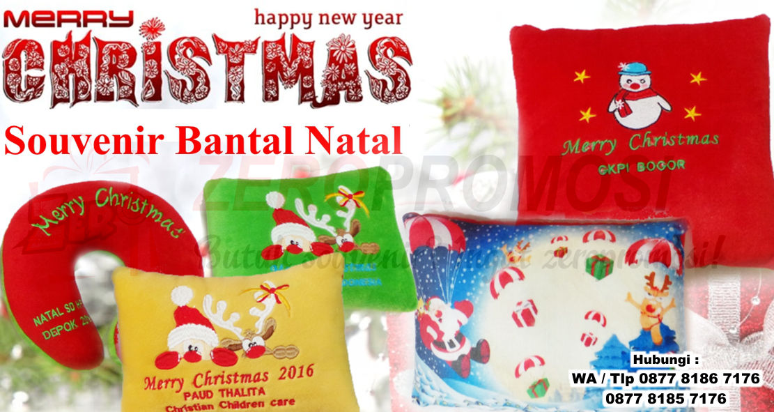 Bantal Natal, Christmas Souvenir. Bantal Natal Christmas