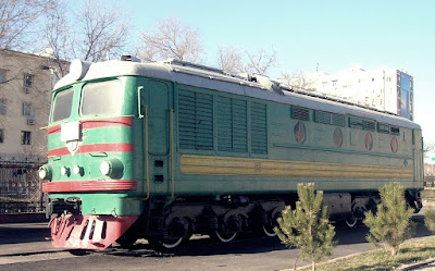 Ташкент музей железная дорога  Tashkent Railway Museum