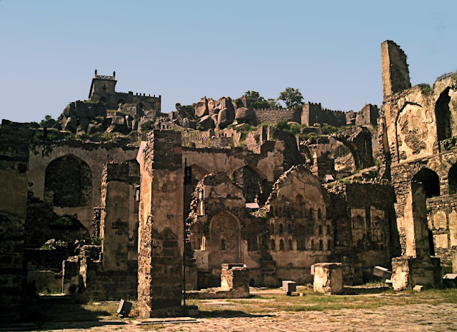 Golconda Fort exterior bastions