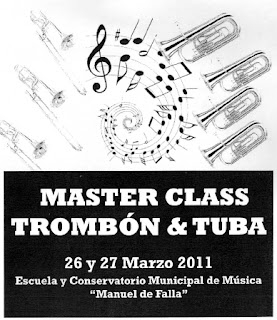 MASTER CLASS TROMBÓN & TUBA Escuela y Conservatorio de Música Manuel de Falla de Alcorcón