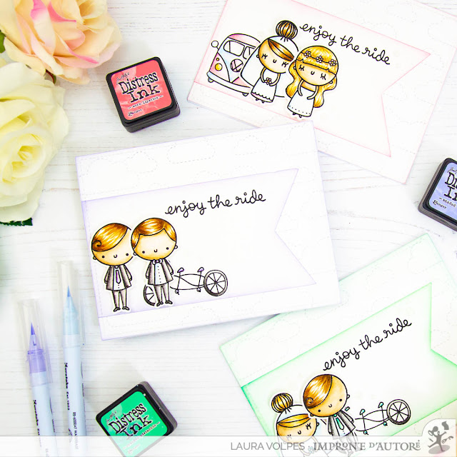  Design Semplice per Card o Invito di Matrimonio | Timbri Love is Love e Love in Color