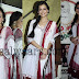 Dia Mirza in White Salwar Kameez