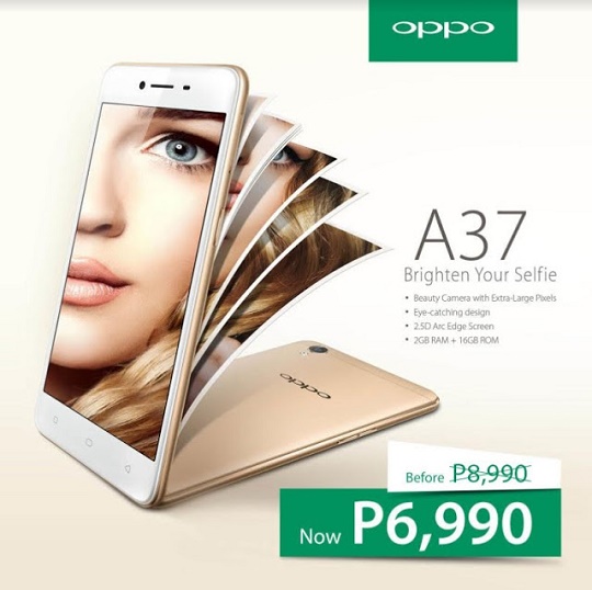 OPPO A37 Gets A Huge Price Cut, Now Only Php6,990