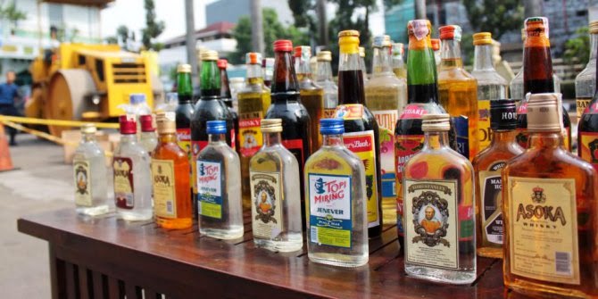 Jenis Minuman Keras Oplosan Alkohol Tinggi