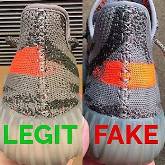 How to spot Fake vs. Real yeezys