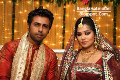 Bangladeshi Model Apurbo wedding