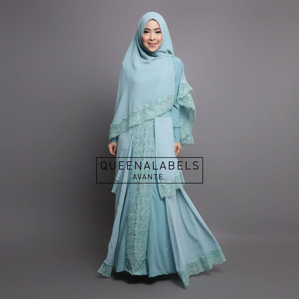 Model Baju Gamis Syari Terbaru untuk Ramaja