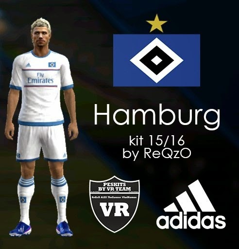 Update PES 2013 PSV & Hamburg 2016 Kits