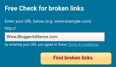 Online-broken-link-Checker-tool