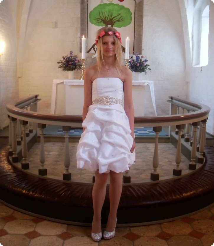 Victorias konfirmation 1. maj 2015
