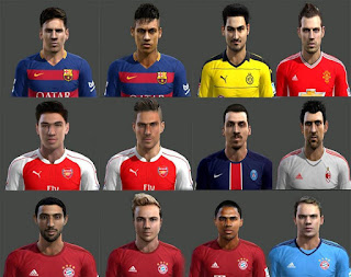 Facepack v2 Pes 2013 By Hamido