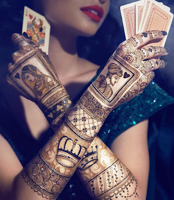 The Royal Desi Mehendi Design