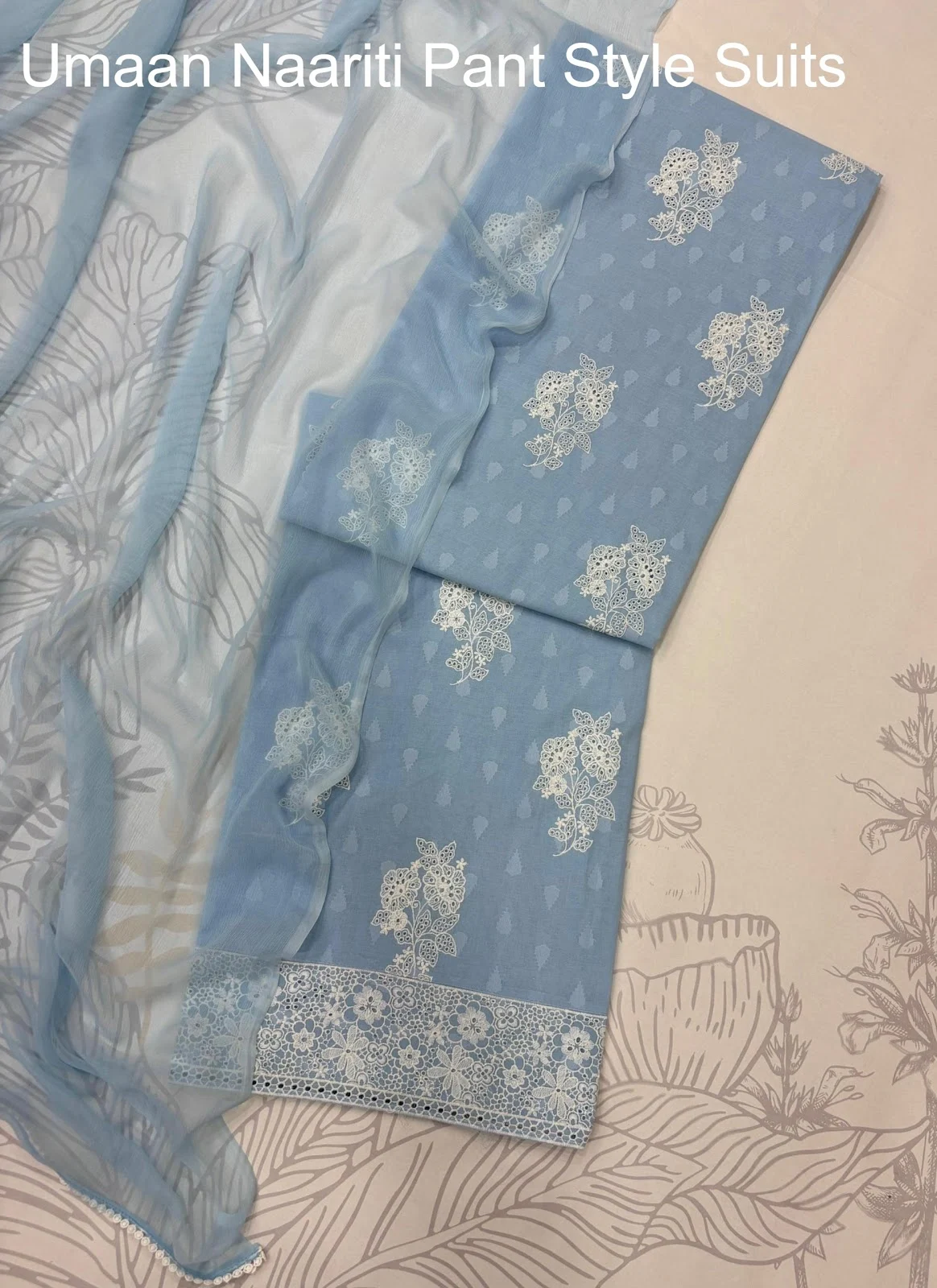 Umaan Naariti Cotton Pant Style Suits