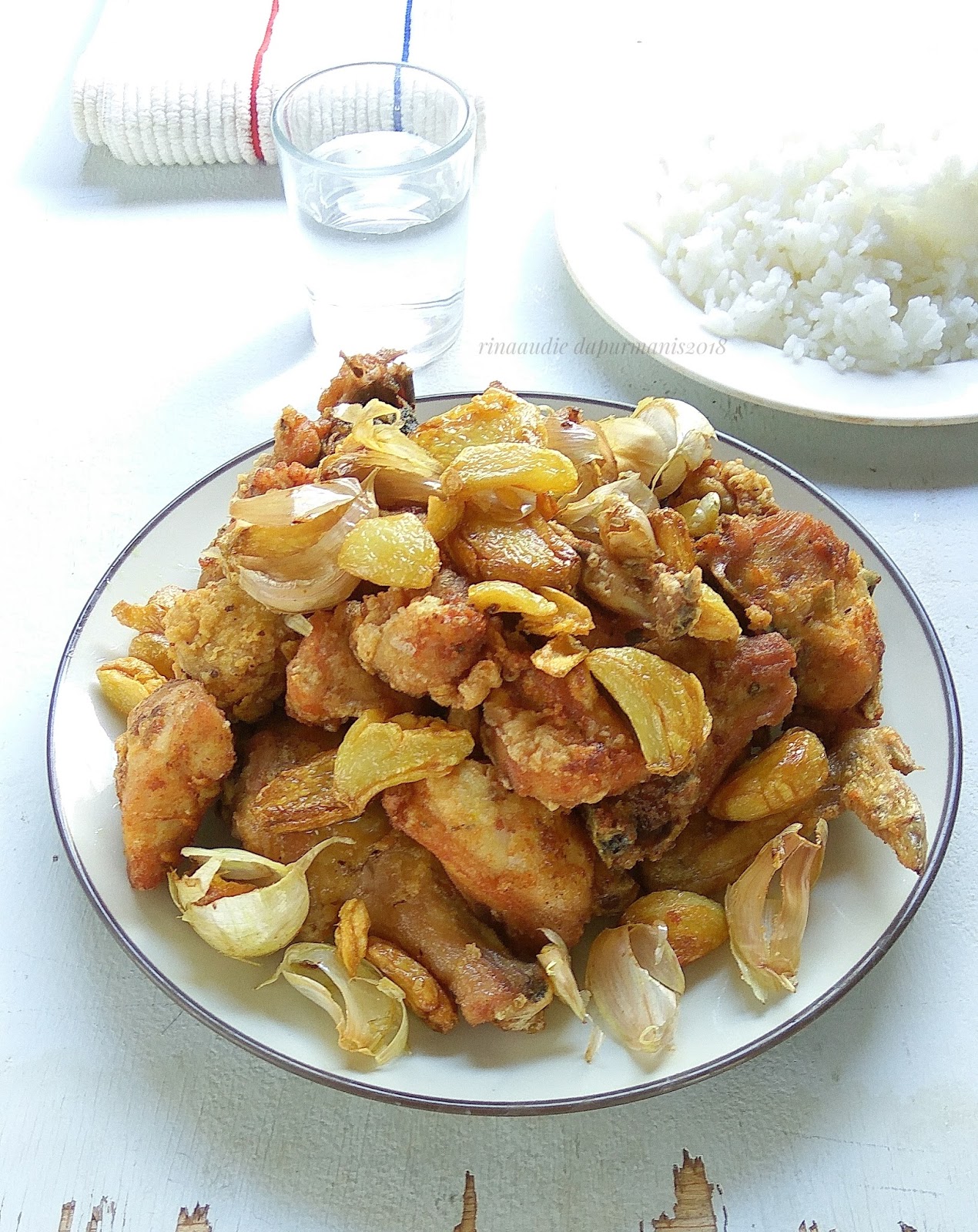 Ayam Goreng Bumbu Bawang Putih Garam