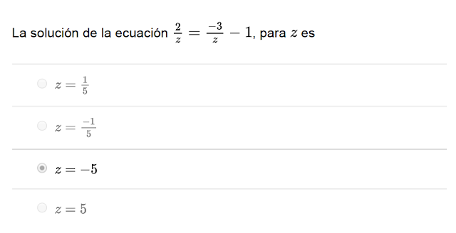 la soluciona  de la ecuacion matematica es: