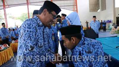 10 Tahun Mengabdi Untuk Pinrang, Aslam Pamit Ke Ribuan ASN