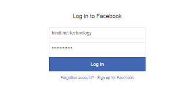 fb login page hindi net technology