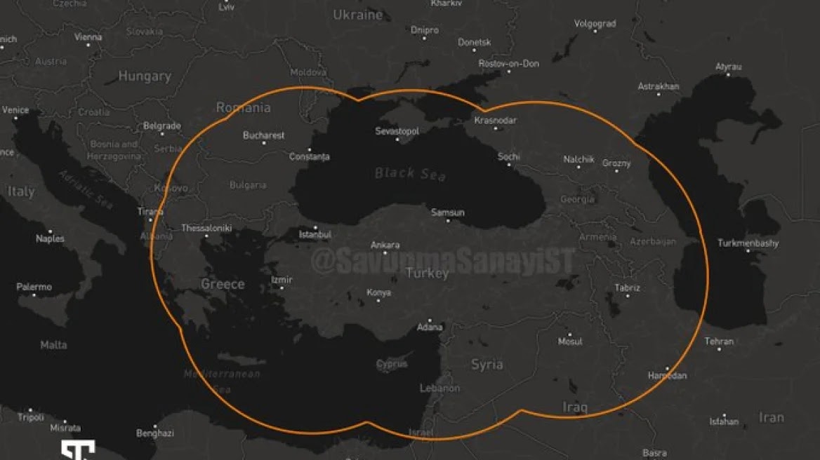 Bloomberg: Η Τουρκία εκτόξευσε βαλλιστικό πύραυλο