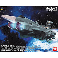 Bandai 1/1000  U.N.C.F. AAA-1 ANDROMEDA MOVIE EFFECT VERSION Color Guide & Paint Conversion Chart 