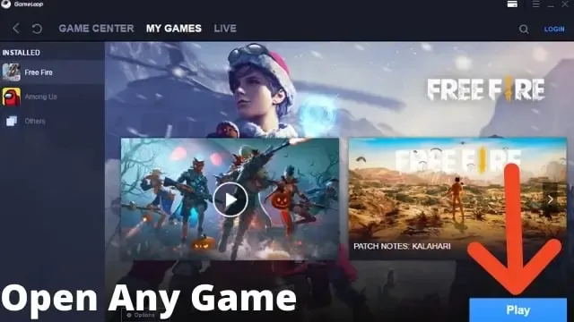 play store on gameloop emulator
