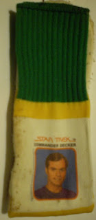 1979 Commander Decker socks from Star Trek The Motion Picture