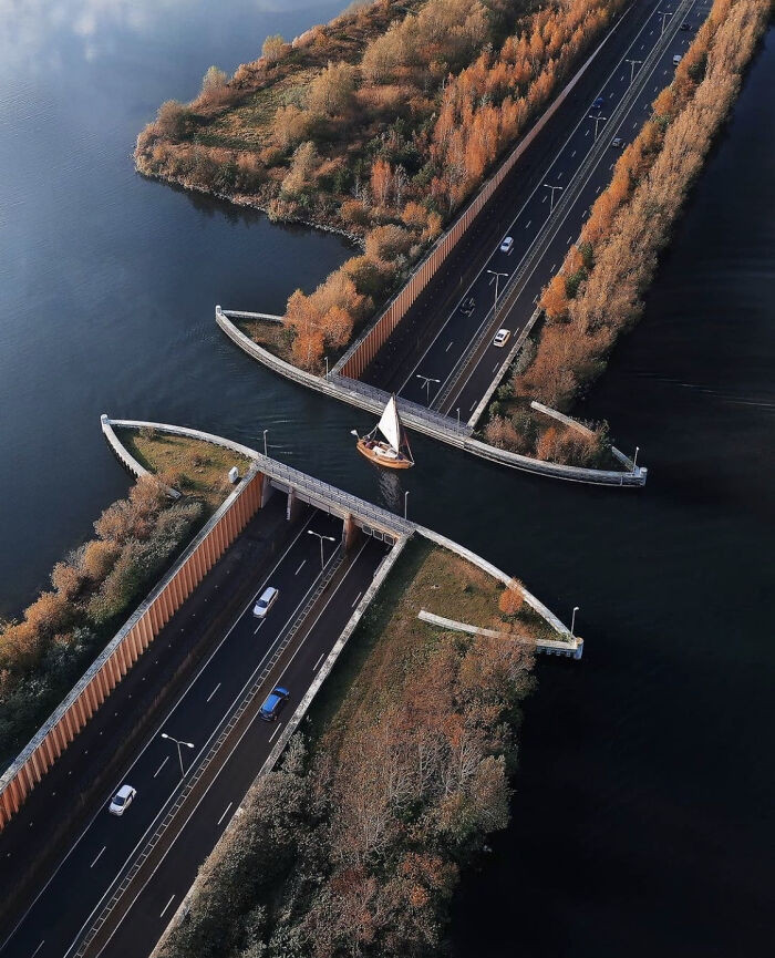 Aqueduct in the Netherlands