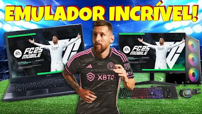 Como Jogar FC 25 MOBILE no PC