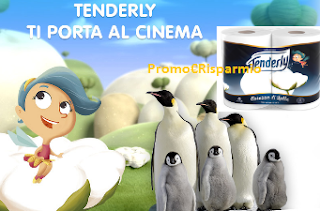 Logo Con Tenderly vinci gratis il cinema ''La marcia dei Pinguini''