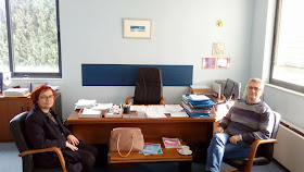 Συνάντηση της βουλεύτριας Πιερίας-ΣΥ.ΡΙΖ.Α. Ελισσάβετ (Μπέττυ) Σκούφα με τον πρόεδρο του Ε.Κ.Α.Β κ. Καρακατσιανόπουλο 