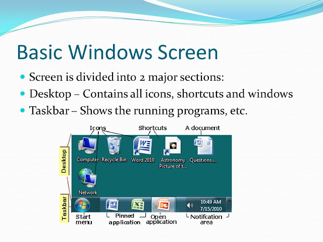 Basic Windows shortcut keys by Scriptyard.com